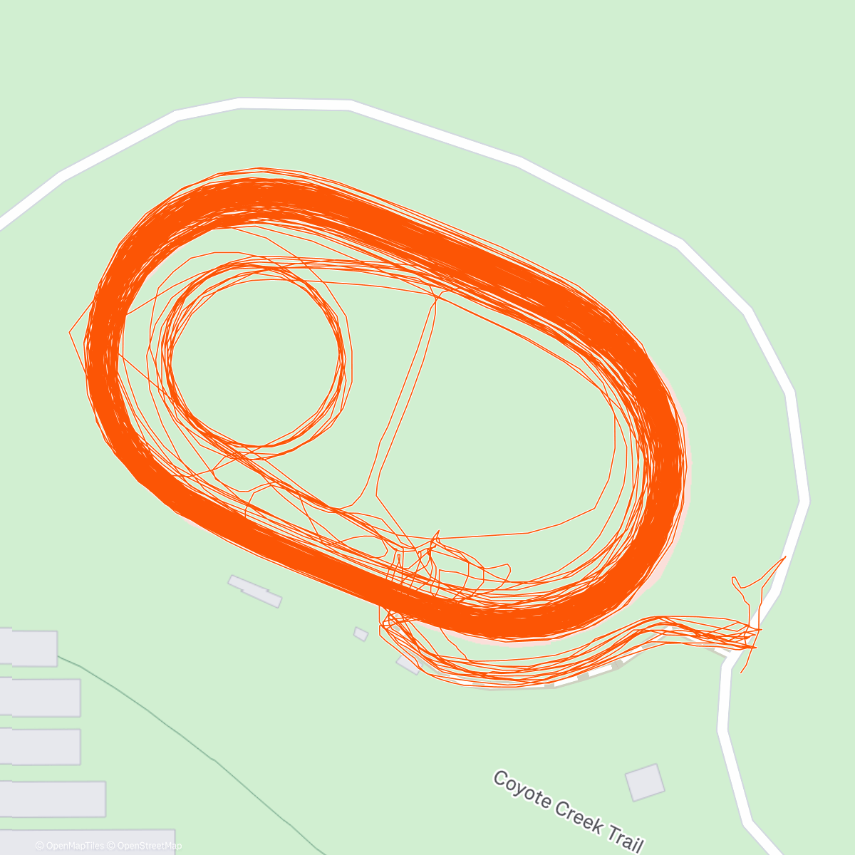 Map of the activity, Hellyer Hours of Power.