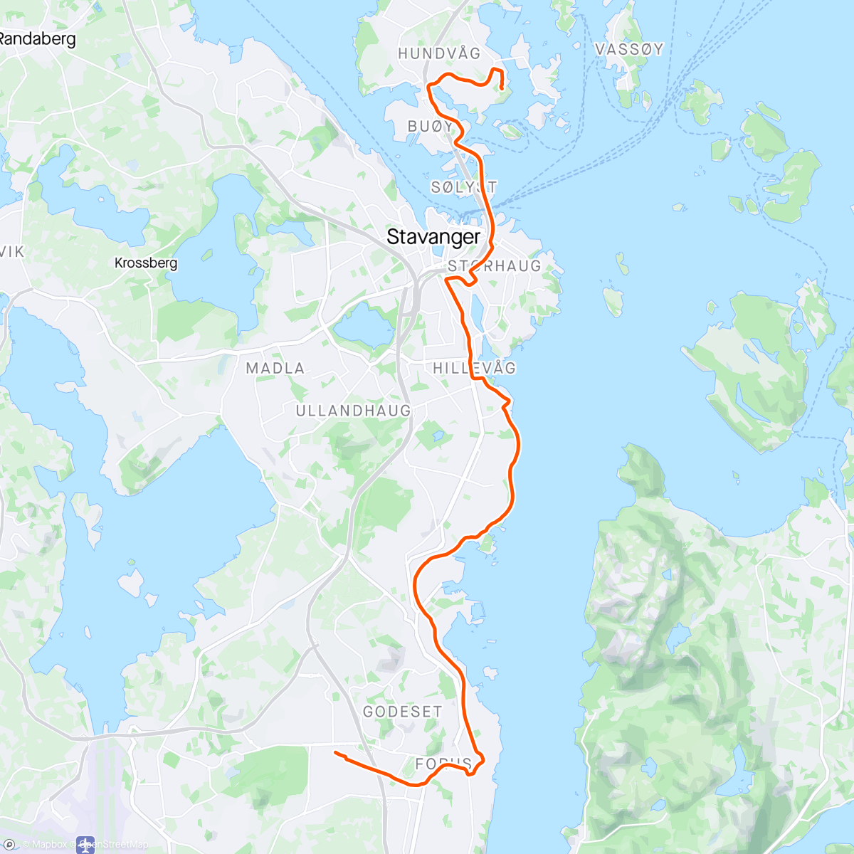 Map of the activity, Afternoon Ride 🌧️🚴🏼‍♂️