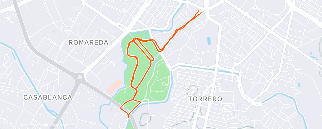 Map of the activity, WU+3x3000+CD