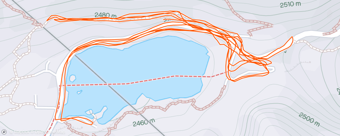 Mapa de la actividad, Morning Run