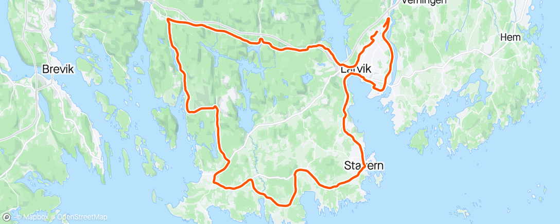 Map of the activity, Evening Ride- zimno w ch...🥶