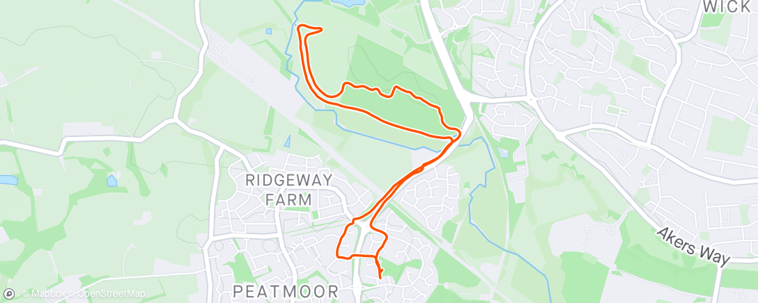 Map of the activity, Afternoon 🚶‍♂️ with Sandra