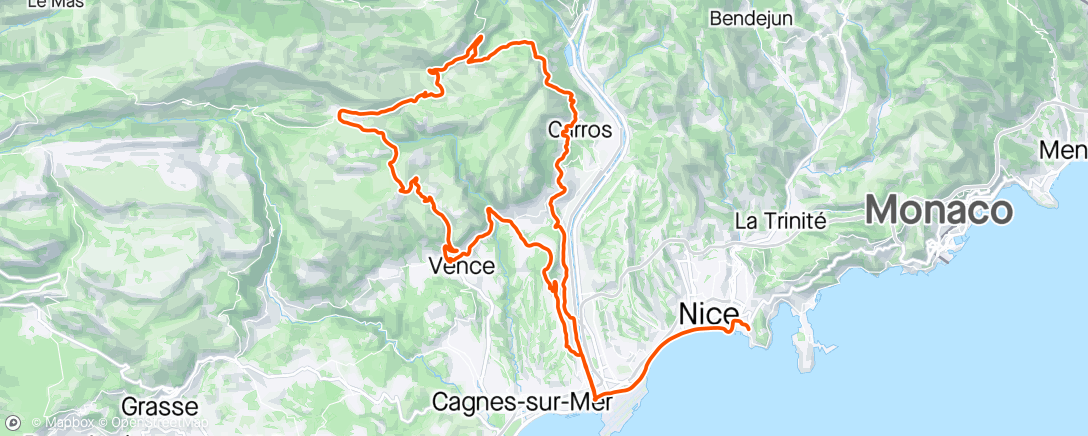 Map of the activity, Reco 703 avec les bretons