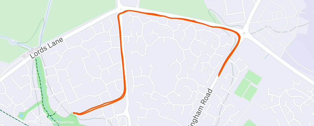 Карта физической активности (Lunch Run)