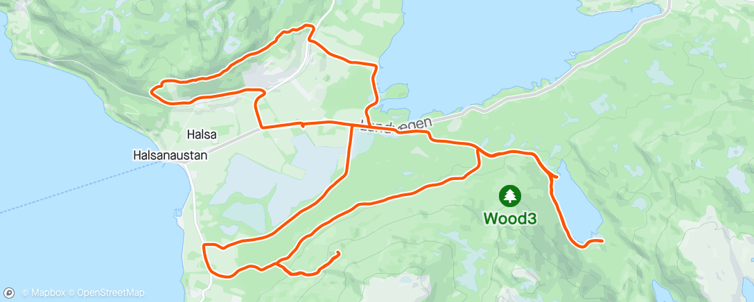 Map of the activity, Morning FS Ride 😎