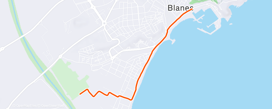 Map of the activity, Come back