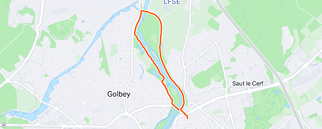 Map of the activity, Épinal - Canal