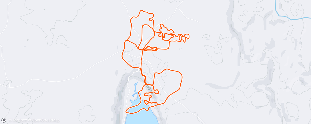 Map of the activity, Zwift - Accelerations 10 x 15" (sit at 10") in Makuri Islands