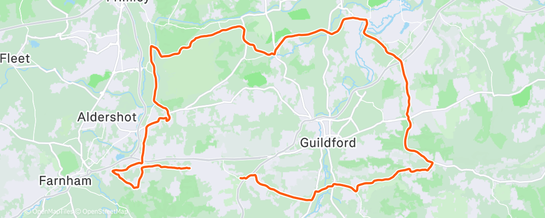 Map of the activity, Operation Human Shield