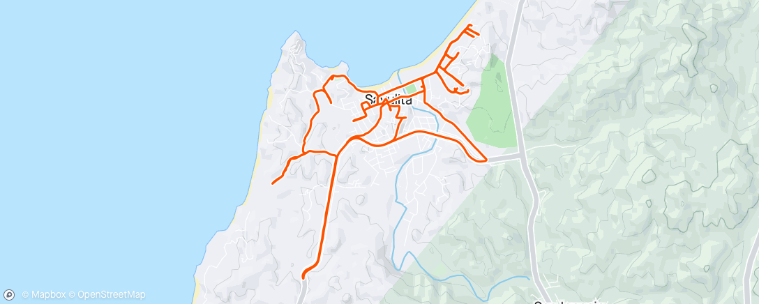 Karte der Aktivität „Lunch Ride - Sayulita hills”
