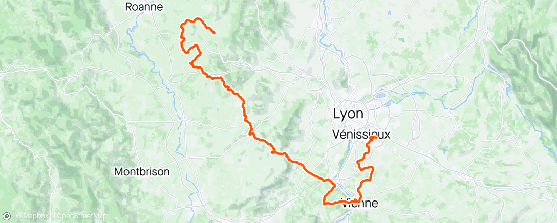 Map of the activity, Dauphine 2024 stage 5