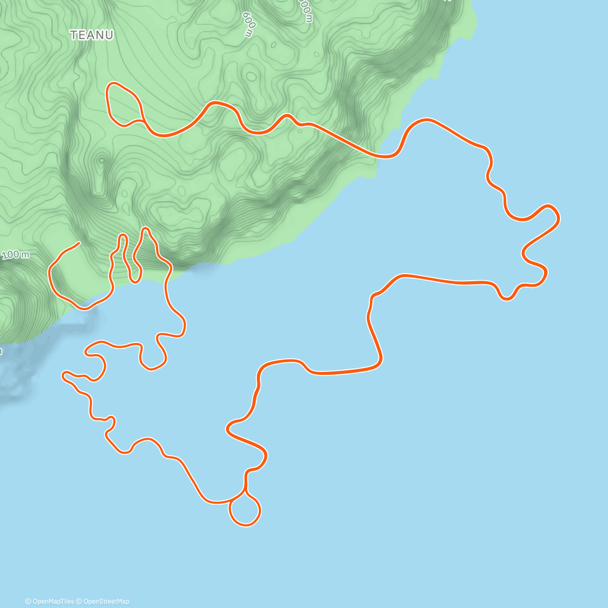 Map of the activity, Zwift - Group Ride: Cycling Canada Weekly Ride Central (D) on Flat Out Fast in Watopia