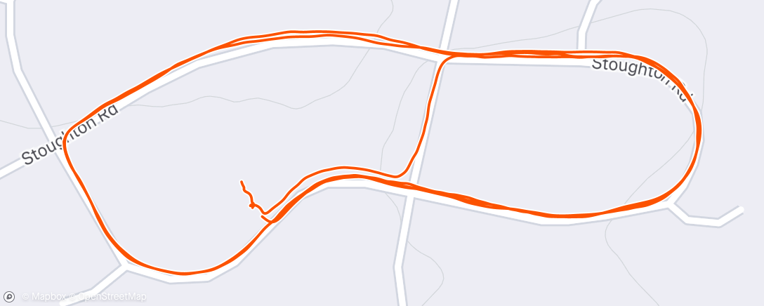 Map of the activity, Run walk
