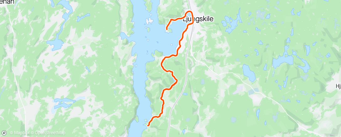 Map of the activity, Ulvön 2024