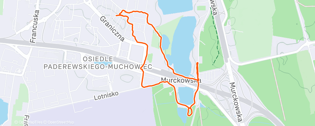 Карта физической активности (Morning Walk)