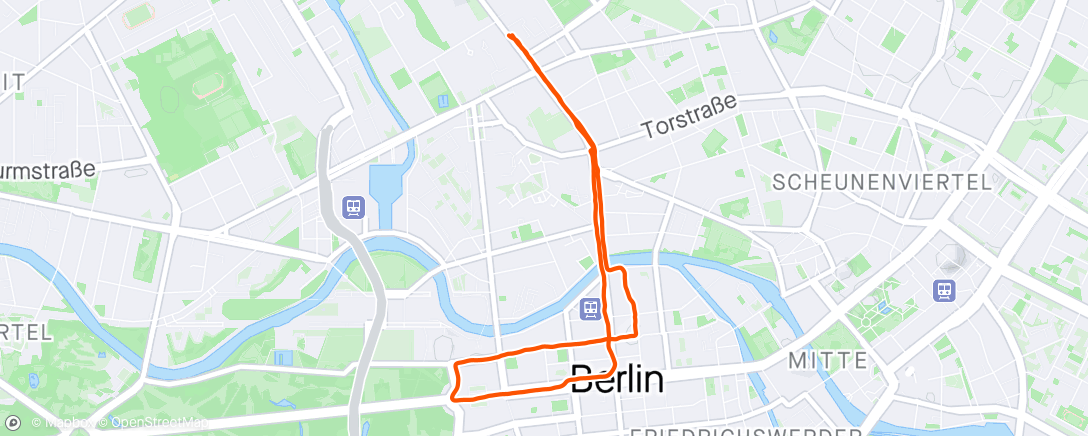 Map of the activity, ⛅ Thankyou Berlin, and goodbye!😊