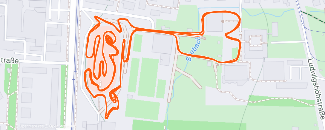 Map of the activity, CX Darmstadt P2 🥈🥳
