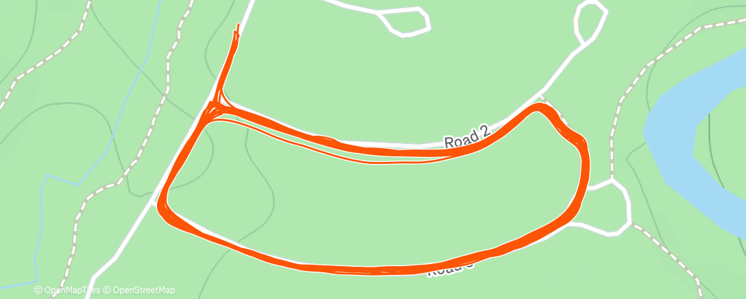 Map of the activity, Arrowhead skate trail