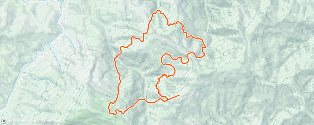 Карта физической активности (Zwift - 06. Sweet Spot Summit on Climb Portal - Volcano in France)