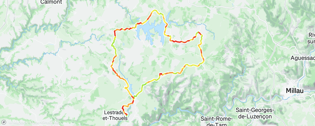 Carte de l'activité