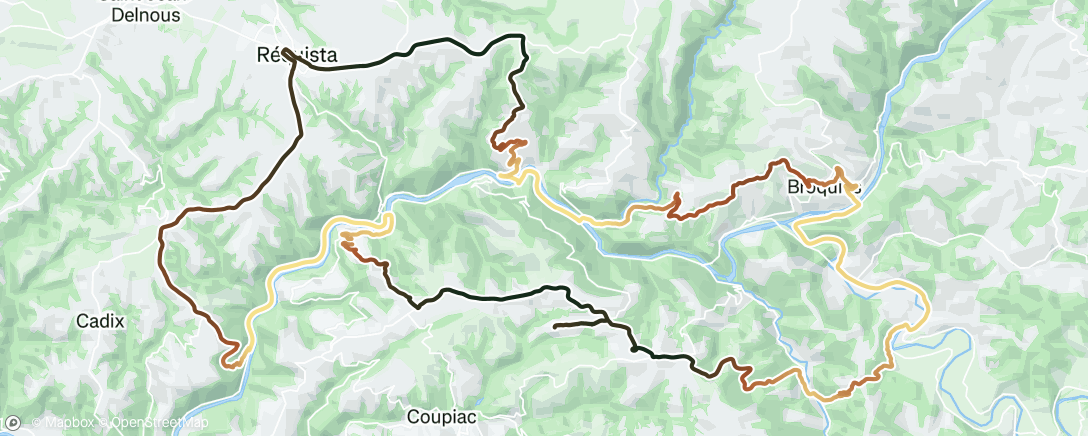 Carte de l'activité
