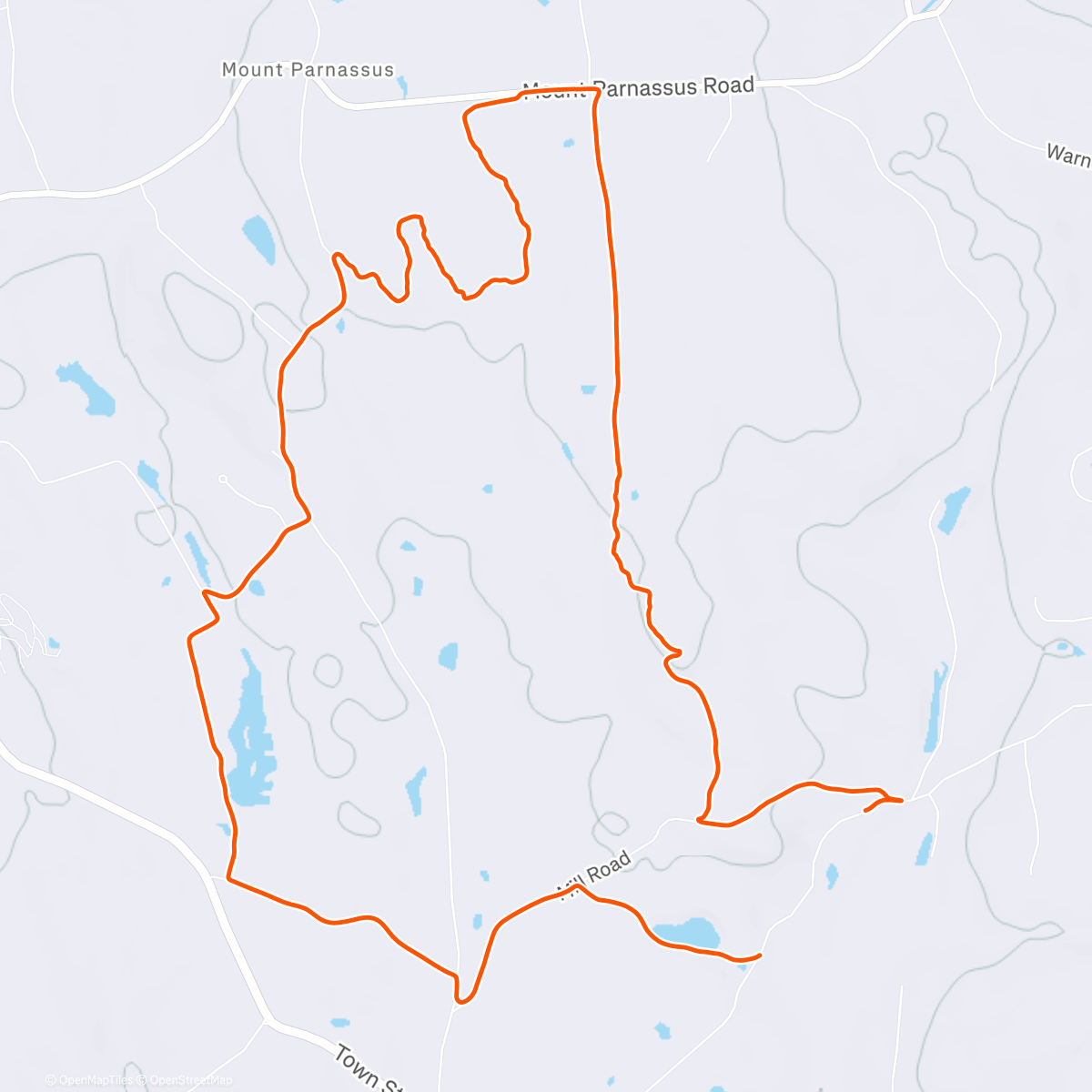 Map of the activity, xmas atb loop w/matt
