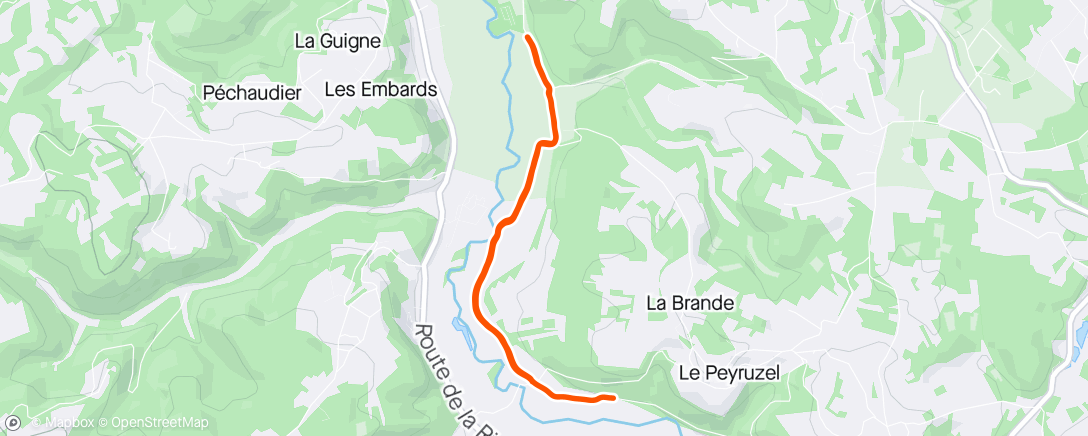 Map of the activity, Ceou intervals: 10' - 6' - 4' (rec=2'15"/2')