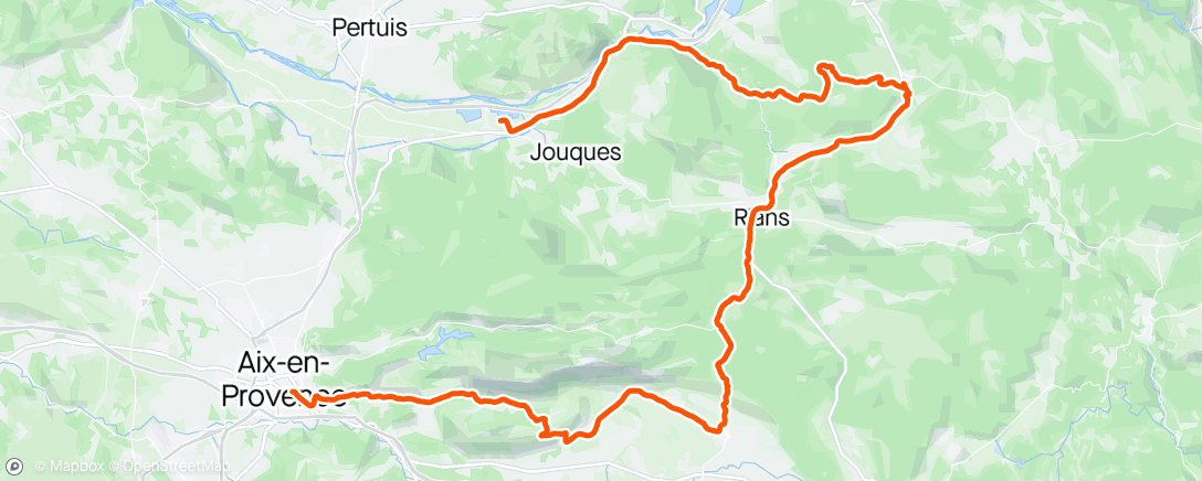 Map of the activity, 🥇 70.3 Ironman Aix-en-Provence