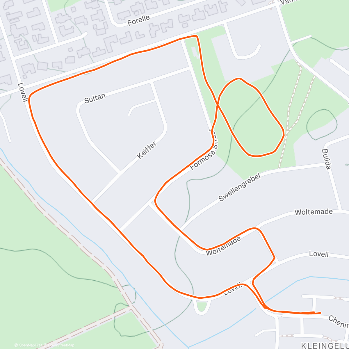 Map of the activity, Dog Walkie 🌿