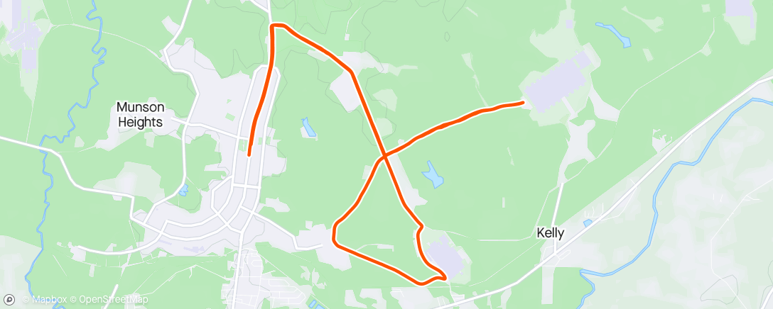 Map of the activity, Knox Loop