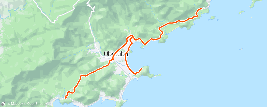Map of the activity, UB515 - Ultraman Brasil