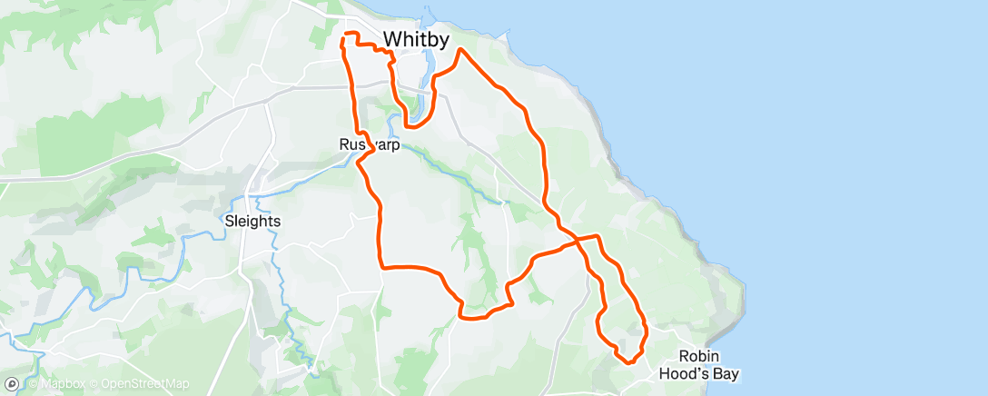 Map of the activity, Morning Ride