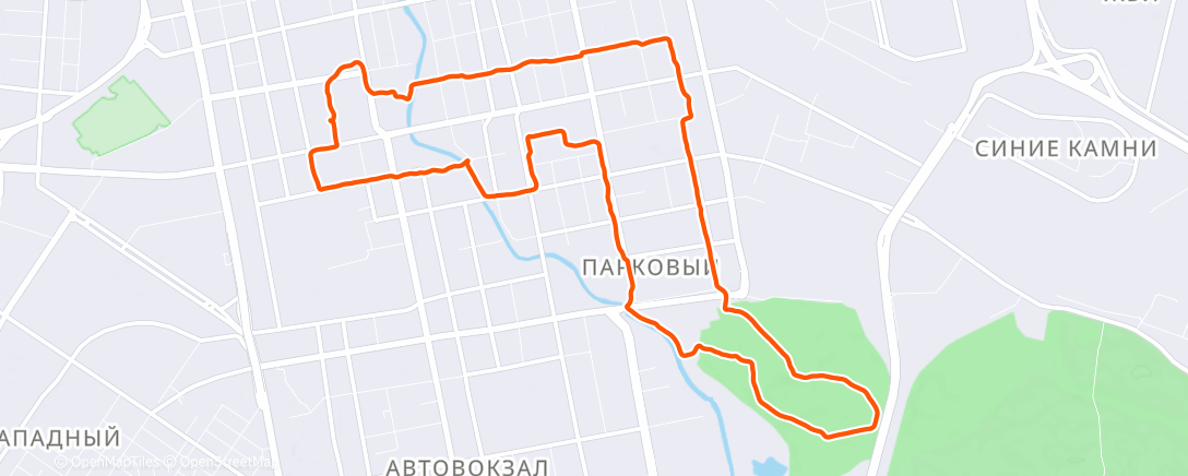 Map of the activity, Опять двадцатка (надеюсь последняя в эту зиму)