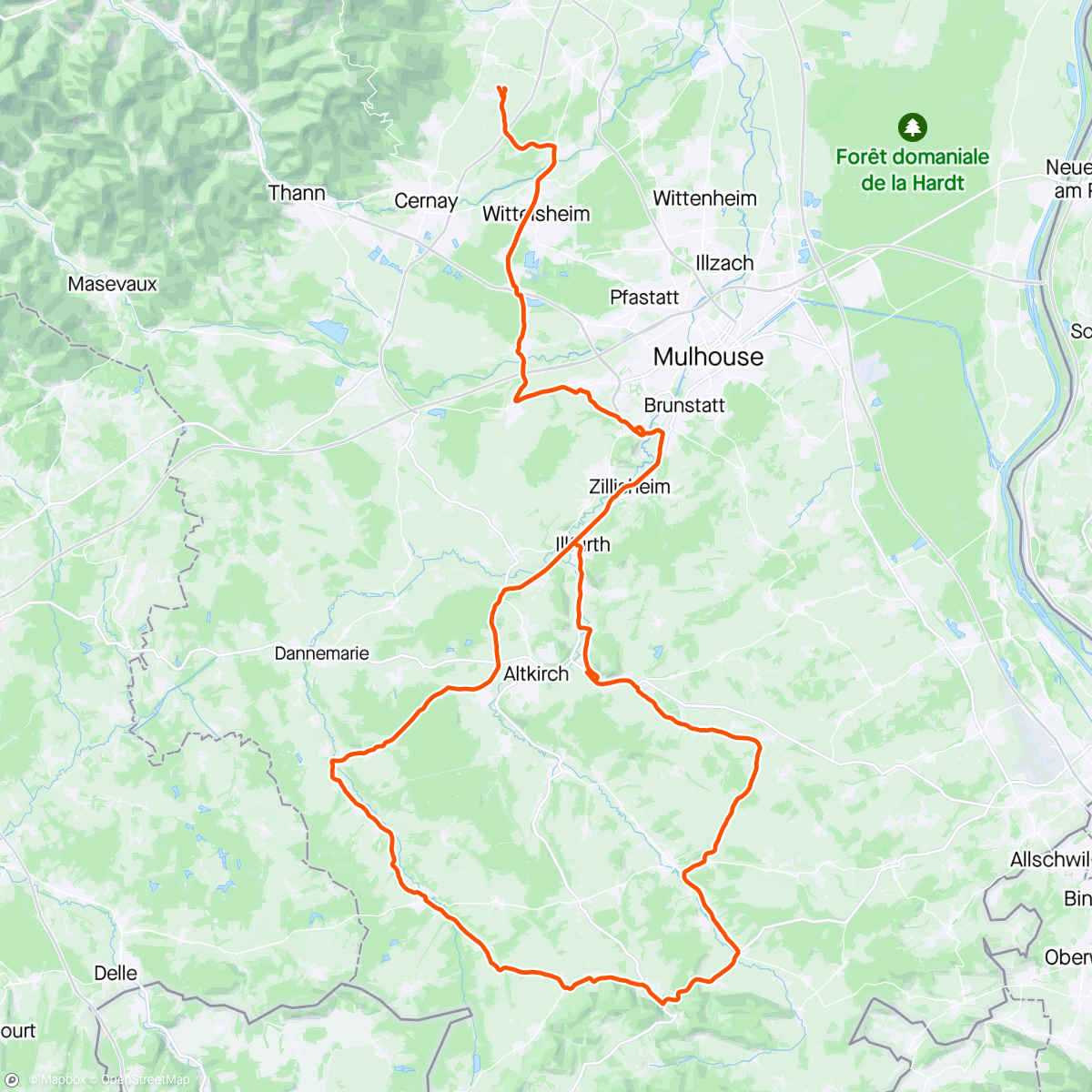 Mapa de la actividad (#117/24. bike SP68 👌)
