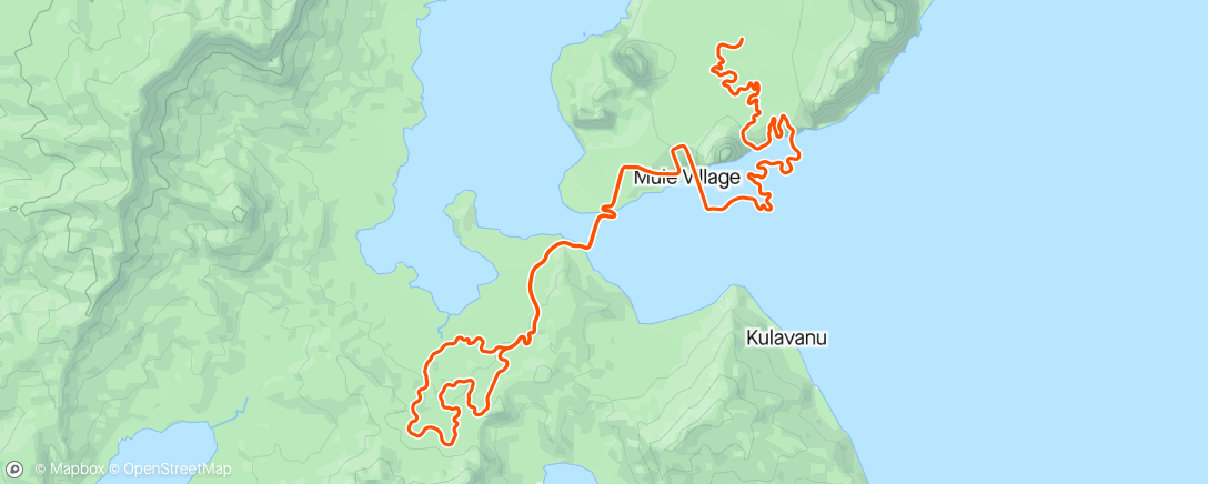 Map of the activity, Zwift - Dust In The Wind in Watopia