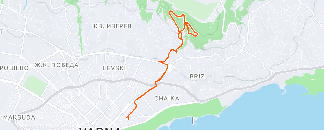 Map of the activity, Днес само Дядо Коледа не беше по сегмента