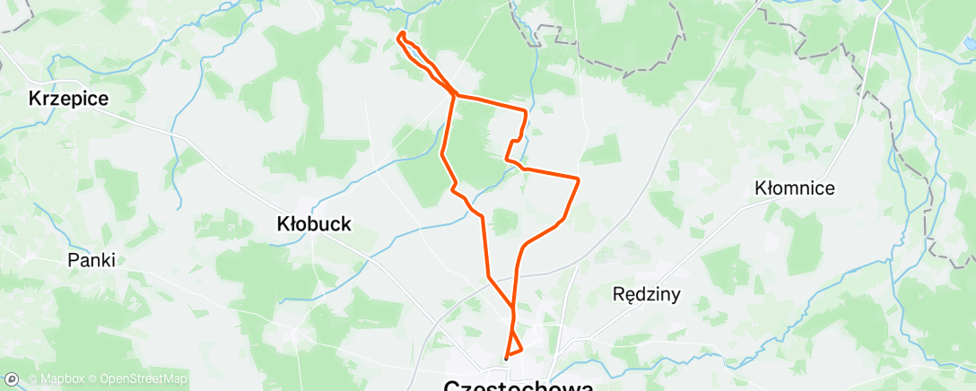 Map of the activity