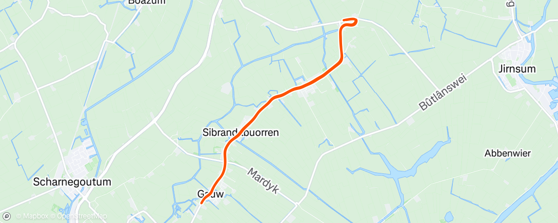 Map of the activity, Sylvesterloop 🏃🏼‍♂️