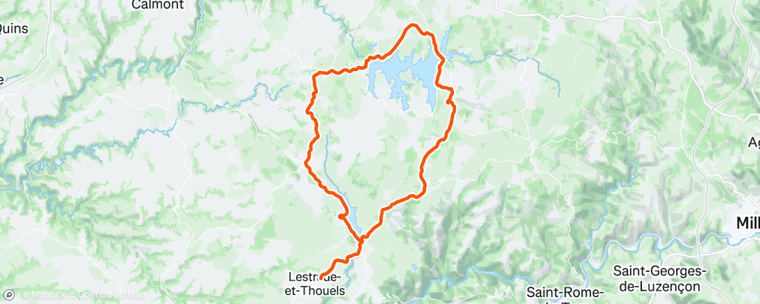 Carte de l'activité