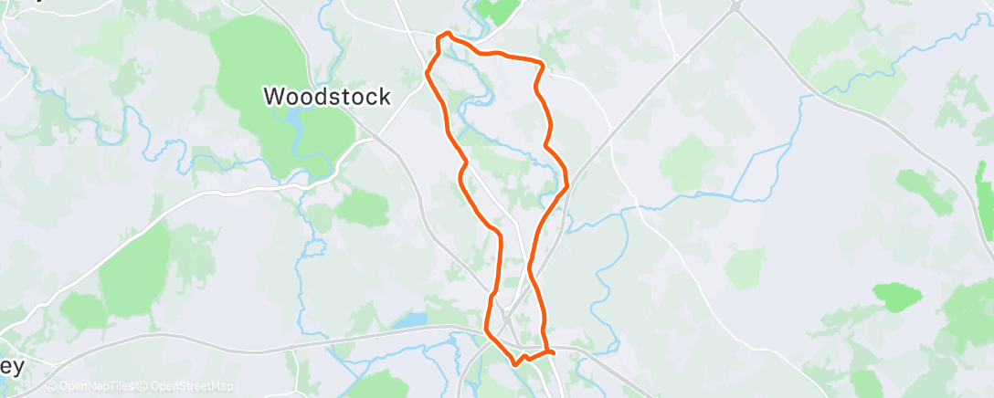 Карта физической активности (Morning Run)