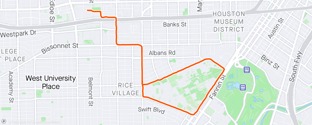 Map of the activity, Afternoon Run 🥵🥵🥵🥵