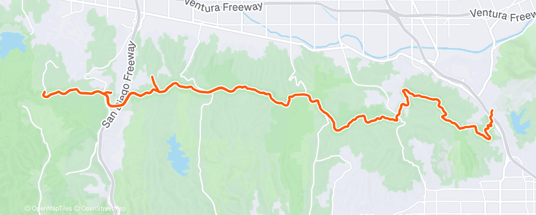 Карта физической активности (Lunch Ride)