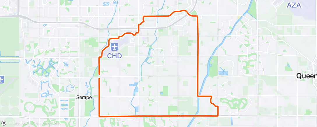 Map of the activity, Morning Ride