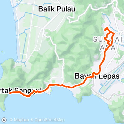 Gertak Sanggul | 30.8 km Cycling Route on Strava