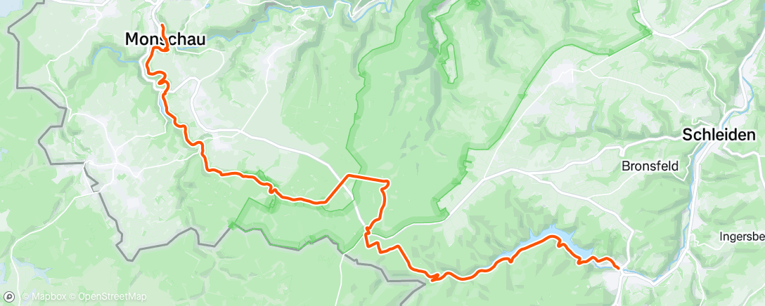 Map of the activity, Pad der herdenking - dag 4