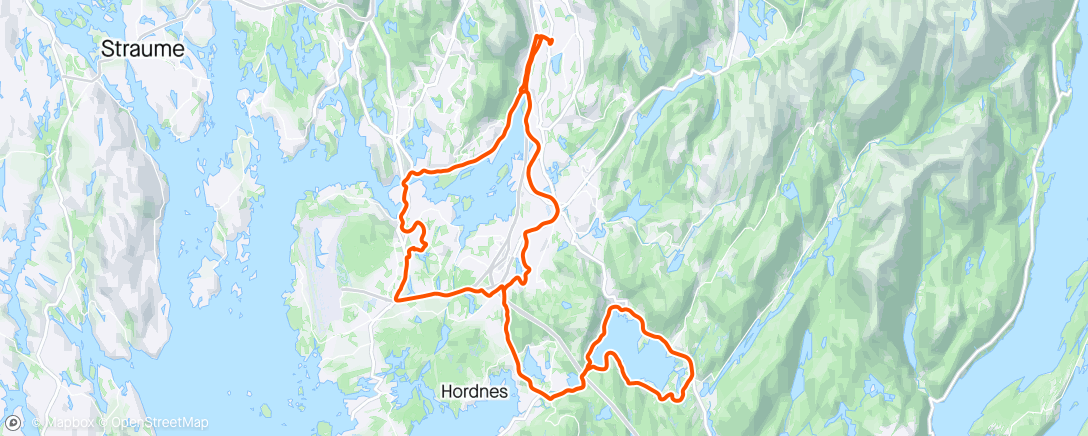 Mappa dell'attività Rolig rundt kaland med Henrik