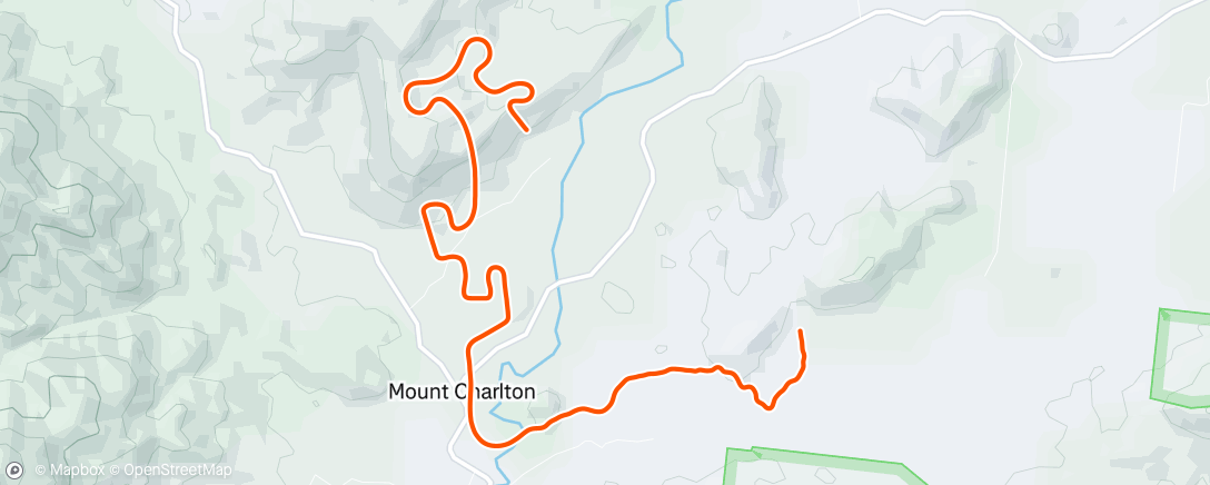 Map of the activity, Morning Ride