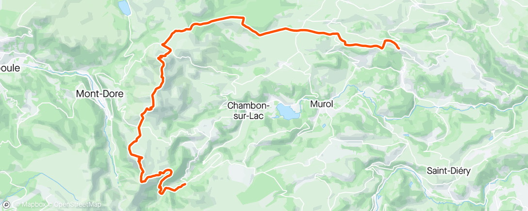 Map of the activity, Rando Trail