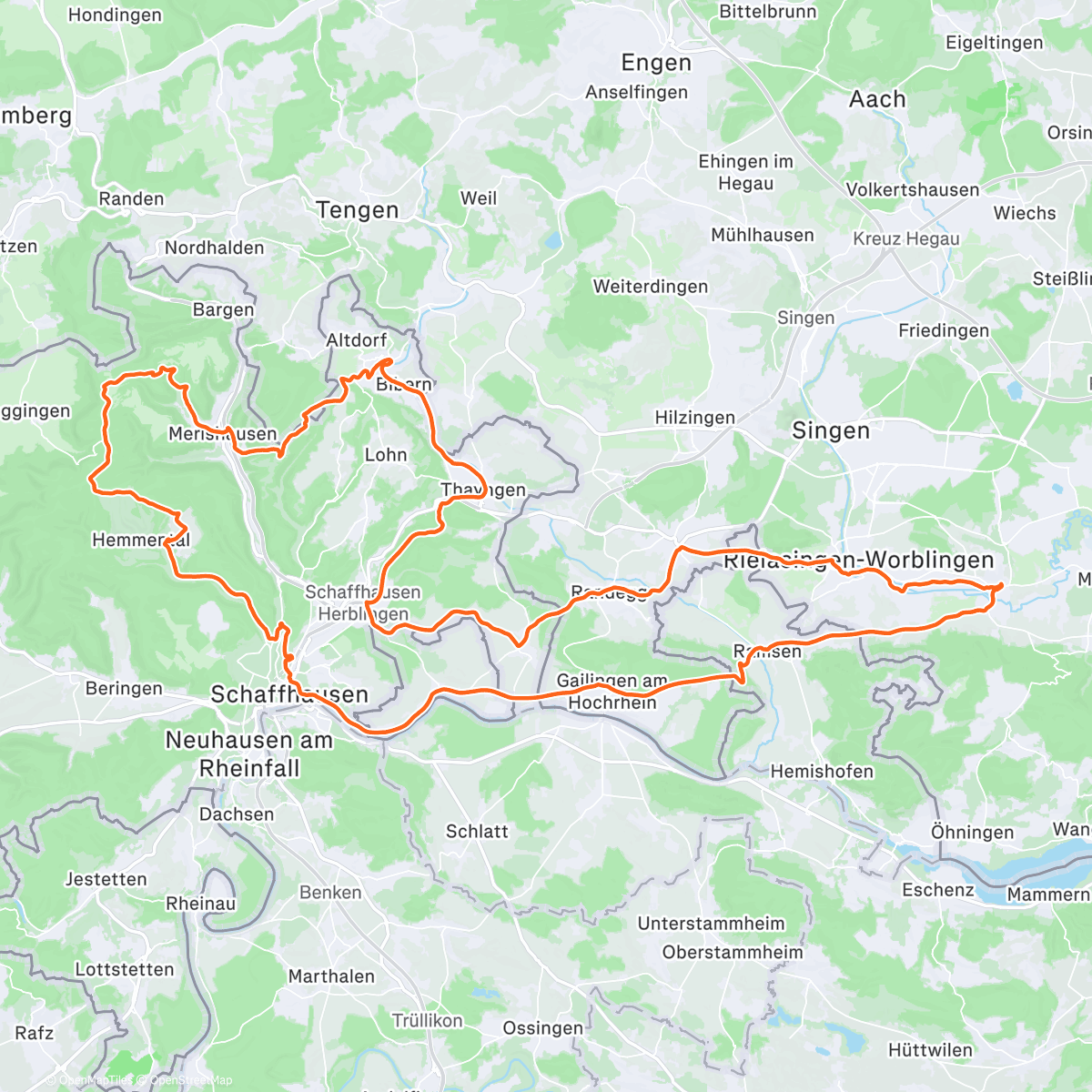 Map of the activity, [JP3298] ’s Plauschtürli uf de Hagenturm w/ Katrin