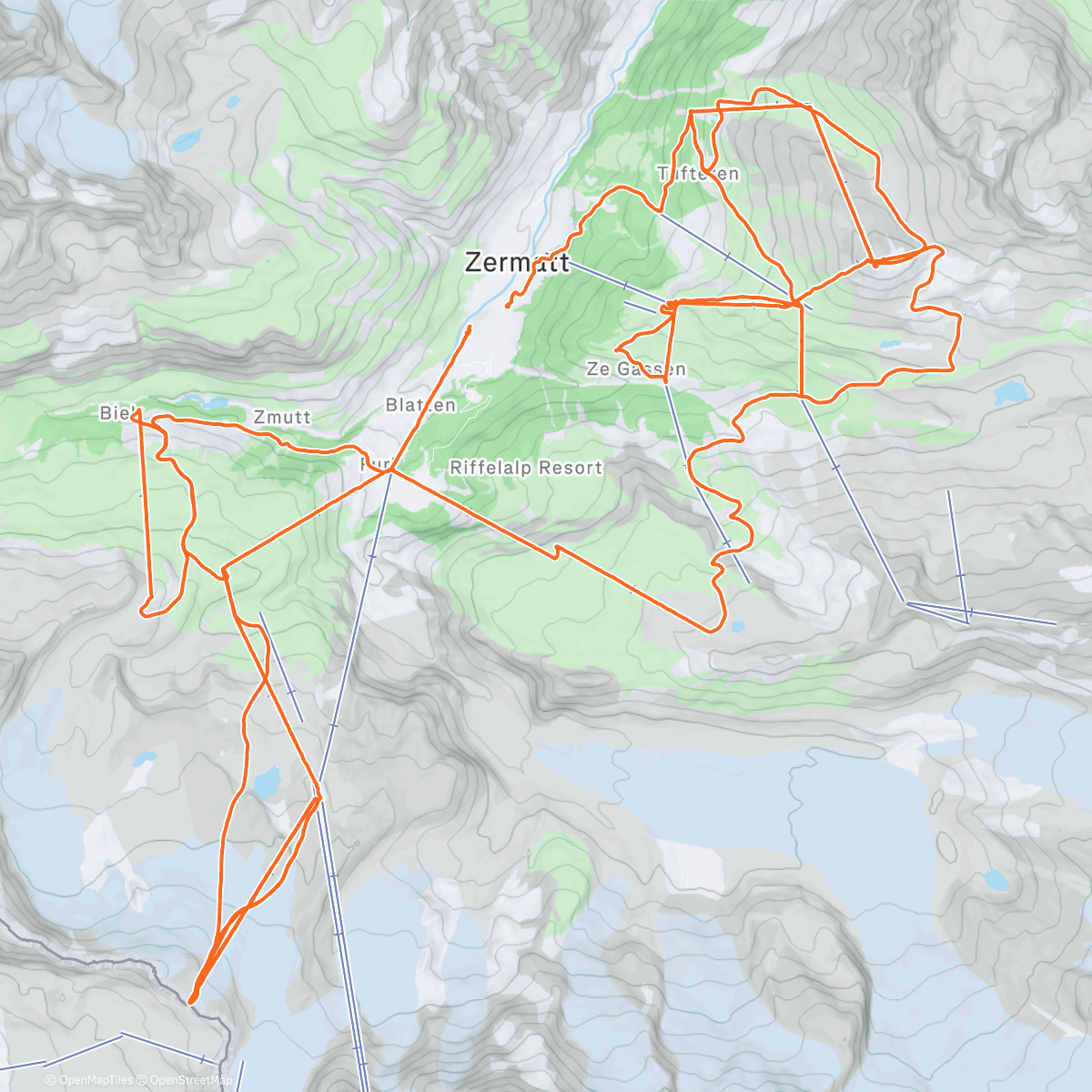 Mapa de la actividad (Skifahren Zermatt 🥂🌟🤩)